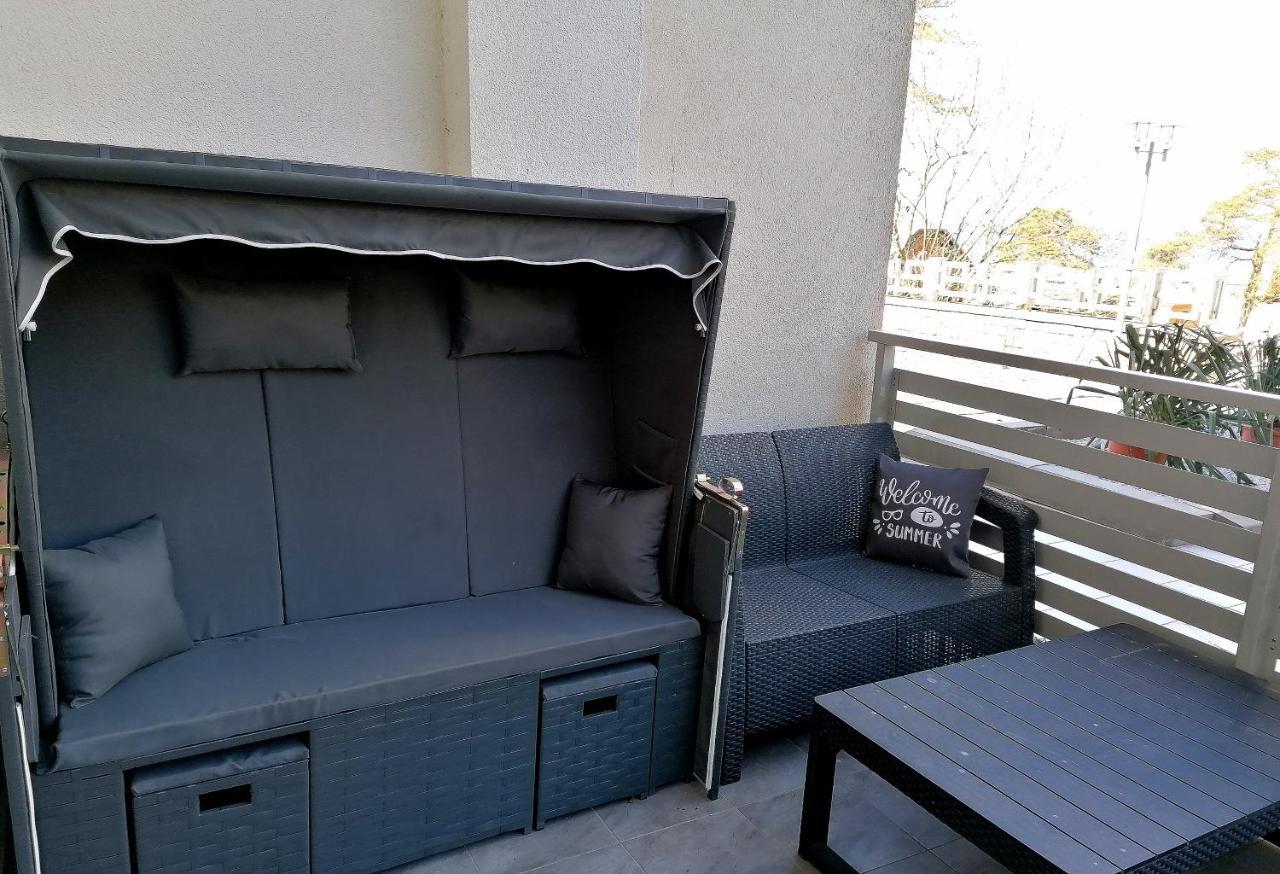 Strandidylle Apartment Mit Meerblick Und Kamin Miedzyzdroje Dış mekan fotoğraf