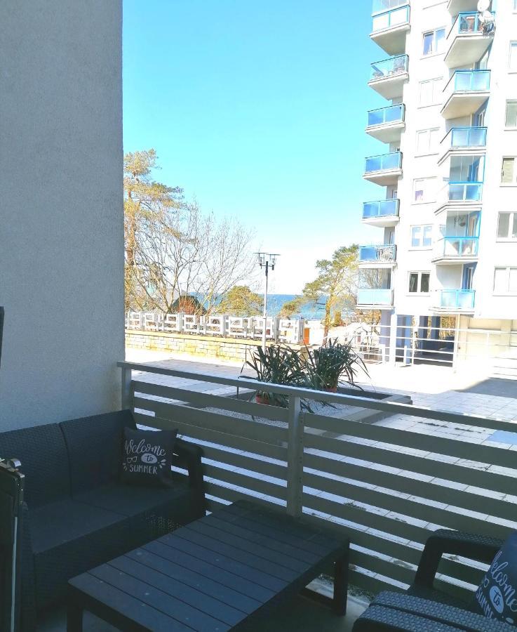 Strandidylle Apartment Mit Meerblick Und Kamin Miedzyzdroje Dış mekan fotoğraf